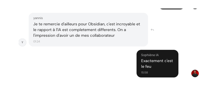Témoignage de Yannis — Avec Obsidian et l'IA on a l'impression d'avoir un collaborateur, le rapport à l'IA est complètement différent
